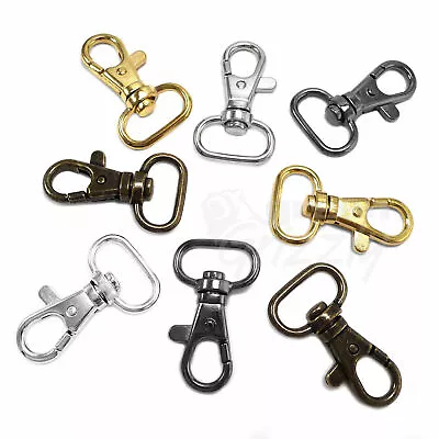 Bag Clasps Lobster Swivel Trigger Clips Snap Hook For 15mm Strapping AOW • £4.08