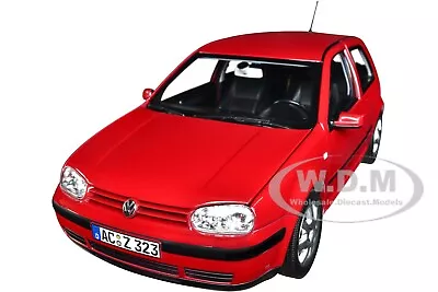 2002 Volkswagen Golf Red 1/18 Diecast Model Car By Norev 188573 • $99.99