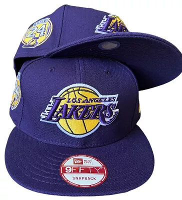 New Era LA Lakers Kobe Bryant Mamba Out 9FIFTY Snapback Hat Cap RARE • $99.94