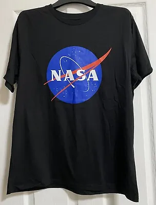 NASA Large Black Mens T’Shirt  • £3.99