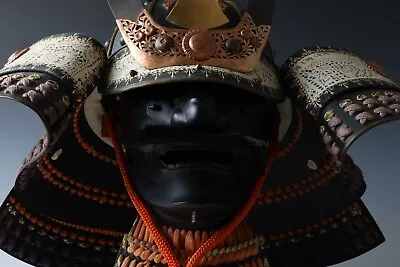 Japanese Samurai Wearable Kabuto Helmet With A Mask -Marutake Kohnin Product- • $1591.98