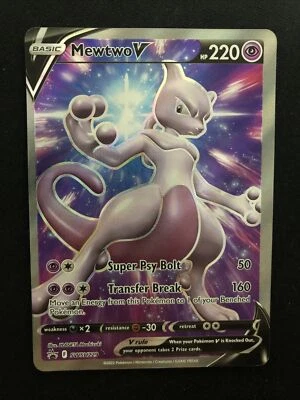 $5 • Buy Pokémon TCG Mewtwo V SWSH Black Star Promos SWSH229 Holo Promo