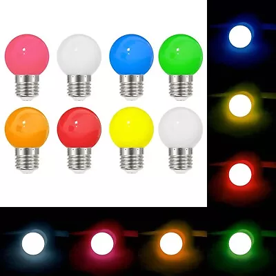 5pcs 3W E27 Screw LED Globe Light Bulbs Garden Party Wedding Festoon Lights • £7.50