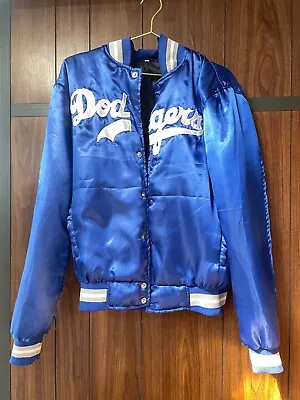 MLB Dodgers Blue Satin Jacket - New - 3XL • $70