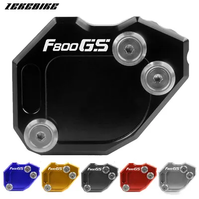 $18.47 • Buy Foot Side Stand Kickstand Enlarger Extension Pad Plate For BMW F800GS /Adventure