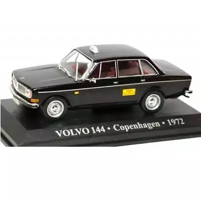 Volvo 144 Taxi Copenhagen 1972 1/43 Ixo Altaya Diecast Modelcar • $37.49