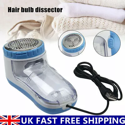 £8.99 • Buy Fabric Shaver Electric Defuzzer Lint Bobble Remover USB Powered For Clothes