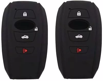 2pcs Silicone Remote Key Case Fob Cover For Subaru Forester Impreza Outback BRZ • $9.99