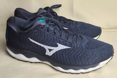 Mizuno Wave Sky Waveknit 3 Running Shoes Mens Size 13 • $35