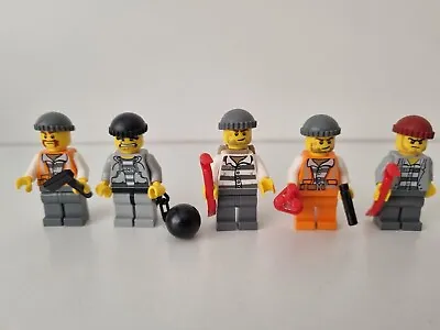 Lego City - Criminal  Minifigures Bulk - Lot #1 - Read Description • $12.99