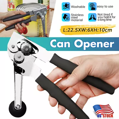 Commercial Oneida Easy Crank Can Opener Large Handheld Can Opener Easy NEW • $16.69