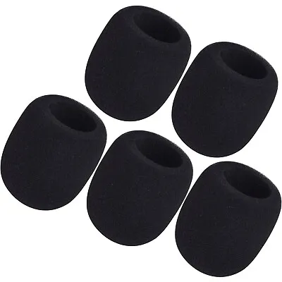 5 Pack Microphone Sponge Cover Mic Windscreen For Shure SM58 Wireless Microphone • $6.99