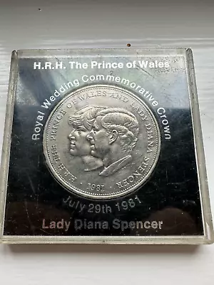 Collectible 1981 Charles And Diana Royal Wedding Natwest Commemorative Crown • £4