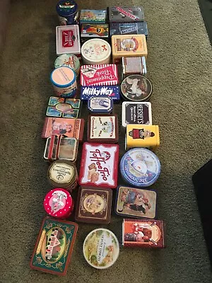 $11 • Buy Vintage Advertising (Medium) Empty Tin CHOOSE YOUR OWN 1980s 1990s 2000s