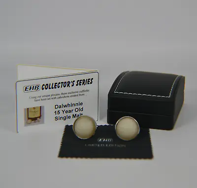 Limited Edition Collectors Series Whisky Cufflinks - Dalwhinnie 15 Year Old • £65
