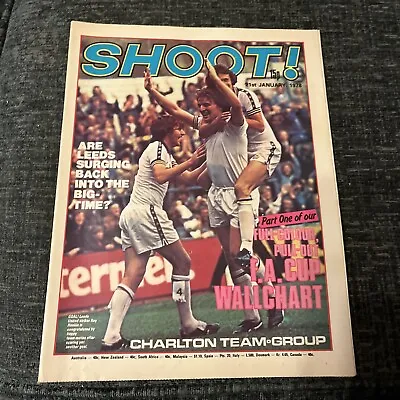 £3.50 • Buy Shoot Magazine - 21 January 1978 - Charlton Team Group