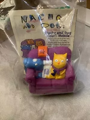 1995 Nacho And Dog Taco Bell Kids Meal Toy - Never Opened • $4.50