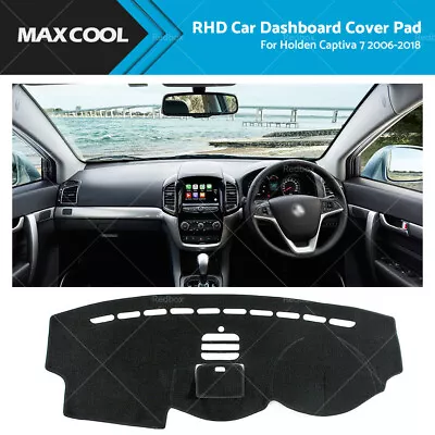 $26.20 • Buy Car Dashmat Dashboard Cover Dash Mat Non-slip Carpet For Holden Captiva 7 06-18