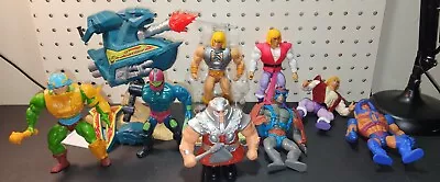 Lot Of 6 Vintage Misc Motu Figures With Some Accessories And Some Origins  • $40