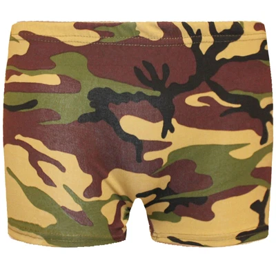£4.99 • Buy Girls Children Neon Stretchy Hot Pants Shorts Dance Gym Tutu Shorts Age 5-12yrs
