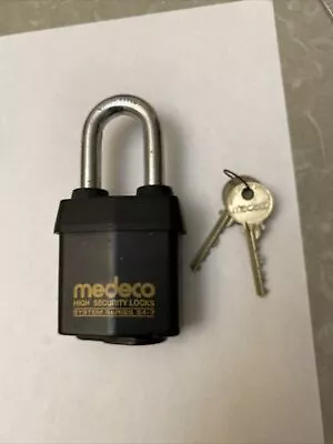 Medeco High Security Padlock Series 54-7 • $245