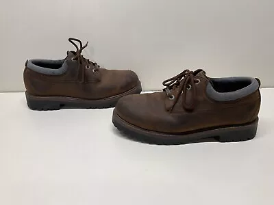 SKECHERS Hiking Boot Shoes Mens 12 Brown 69006 CDB Waterproof Lace-Up • $17.99