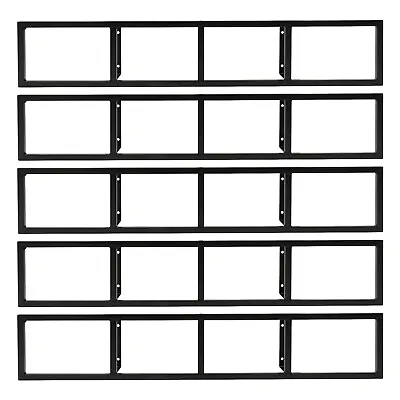 5PCs 34 In Video Game Rack Media Storage Shelves For Wall CD DVD Storage Shelf • $85