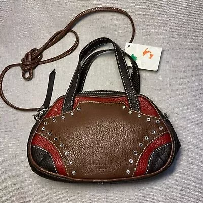 Vera Pelle Italian Leather Small Bag. New • $46