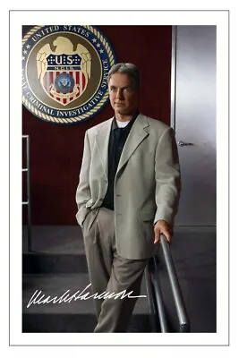 Mark Harmon Signed Photo Print Autograph Ncis Leroy Jethro Gibbs • £3.49