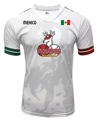 Jersey Mexico Venados De Mazatlan 100% Polyester White/Grey_Made In Mexico • $29.99