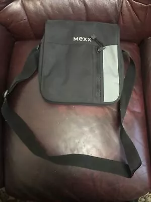 £4.50 • Buy Mexx Shoulder Black Bag With Zips. Size 10 Inches  X 11 Inches.