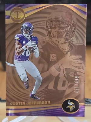 2023 Illusions Justin Jefferson Bronze Trophy Collection #'d 431/499 SP Vikings  • $0.99