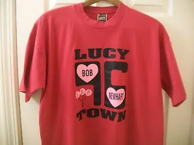 Vintage 90s I Love Lucy T Shirt XL Lucille Ball Lucy Town Bob Newhart Jamestown • $29.99