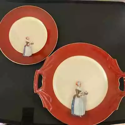 Porcelain Platter & Plate With US Baker’s La Belle Chocolatier PM Kovels  • $50
