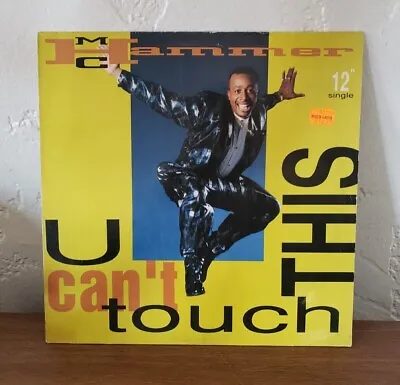 MC Hammer U Can't Touch This 12  Single Vinyl 45 RPM Capitol Records 1990 • $35