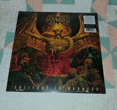 $37 • Buy Vader Solitude In Madness LP LTD 300Copies Swamp Green W/Orange Splatter Indie