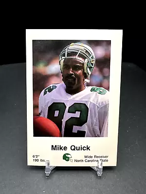 1987 NJ State Police Philadelphia Eagles Football Cards Mike Quick • $3.99