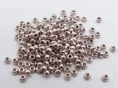 20 (g) 10/0 11/0 PRECIOSA CZECH GLASS ROUND ROCCAILLE SEED BEADS - 100+ COLOURS • £1.99
