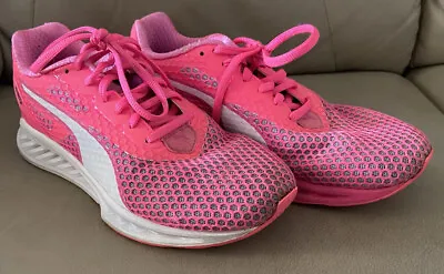 $28 • Buy Puma Women's Speed 300 Ignite Shoes Pink And White Size US 5.5 Great Condition