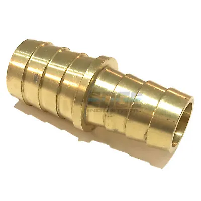 3/4 X 5/8  Hose Barb Mendor Union Splicer Brass Pipe Fitting Gas Fuel Water Air • $10.40