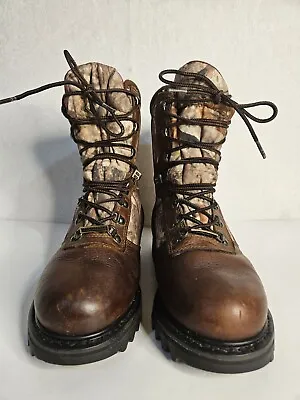 CABELA'S 81-3739 GORE-TEX CAMOUFLAGE THINSULATE HUNTING Youth  6M  BOOTS • $30