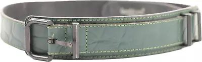 Gianni Versace VTG 1980’s Men's Belt Sz 85/34 - Green - Italy - • $109.97