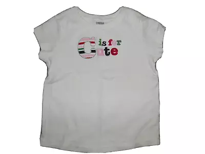 Nwt Gymboree Prep School C Is For Cute Short Sleeve Tee Top Sz 4 • $18.99