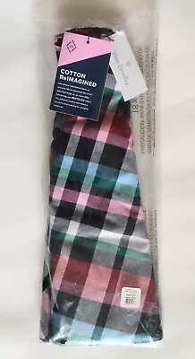 NWT Vera Bradley Quilted Christmas Tree Skirt Ribbons Plaid Cotton • $45