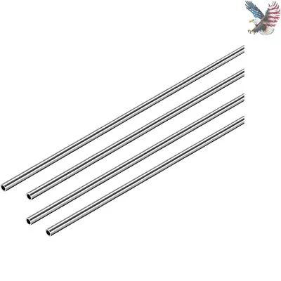 High-Strength Seamless Stainless Steel Tube - 3mm OD 0.6mm Wall 250mm Length • $20.99