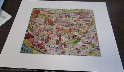 Scranton - Promotional Map  -  8 X 10 Premium  Print #386 • $24.99