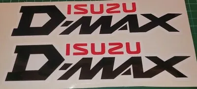 ISUZU DMAX Printed Stickers/decals For Car Truck Ute Mancave Whatever • $10.95