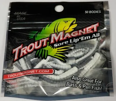 NEW   Trout Magnet   50 Pc. TM Body Pack  (NEW COLOR) • $9.99