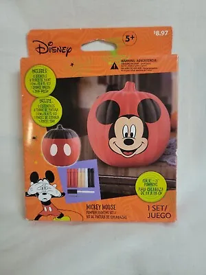 Disney Mickey Mouse Pumpkin Painting Kit Stencils Halloween Decorating 2 Stencil • $7.99