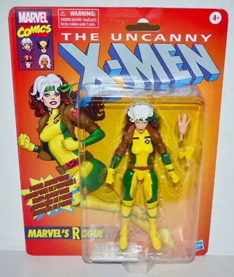 Hasbro Marvel Legends: The Uncanny X-Men Rogue Action Figure 97 Retro F0865 MINT • $54.95